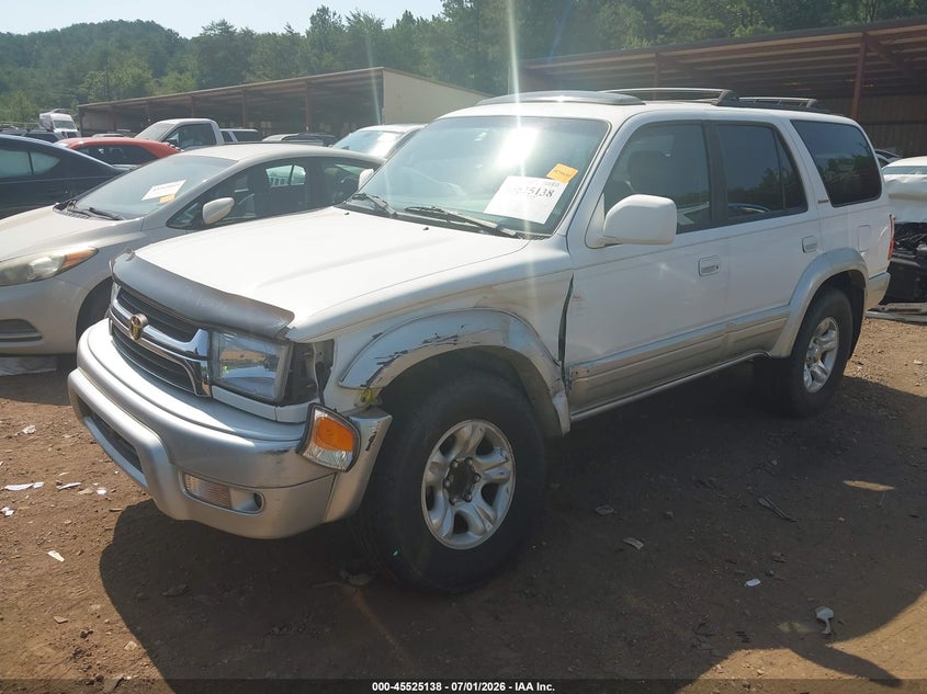 2001 Toyota 4runner VIN JT3GN87R710198861 IAAI salvage auction — LEFT FRONT, Salvage (Alabama), sold $1,350 on 2026-07-13 (photo 2)