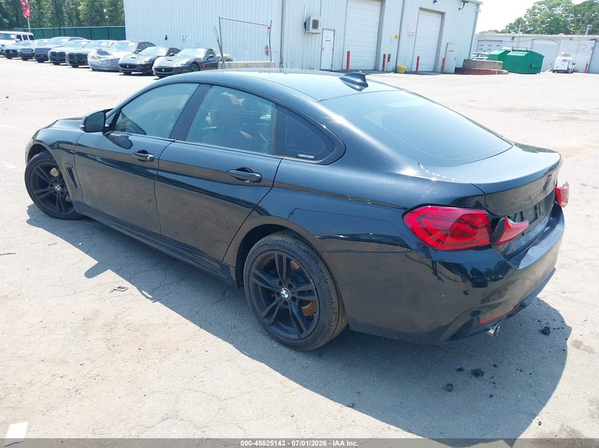 2019 BMW 4er VIN WBA4J7C54KBM74245 IAAI salvage auction — FRONT & REAR, Salvage Title, sold $8,250 on 2026-07-28 (photo 3)