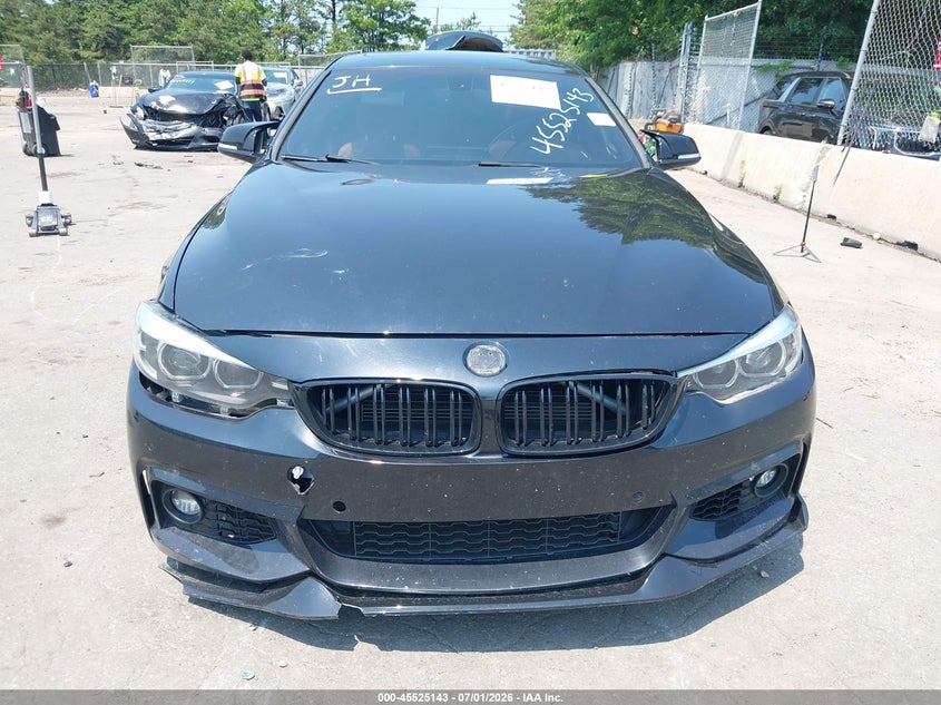 2019 BMW 4er VIN WBA4J7C54KBM74245 IAAI salvage auction — FRONT & REAR, Salvage Title, sold $8,250 on 2026-07-28 (photo 6)