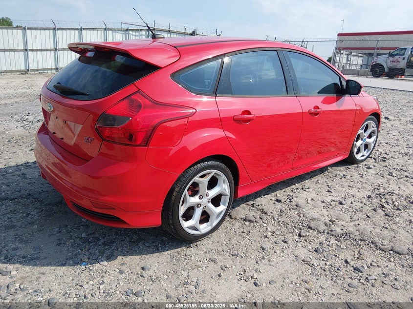 2013 Ford Focus st VIN 1FADP3L99DL216674 IAAI salvage auction — NORMAL WEAR, Clear (Georgia), sold $2,100 on 2026-07-09 (photo 4)