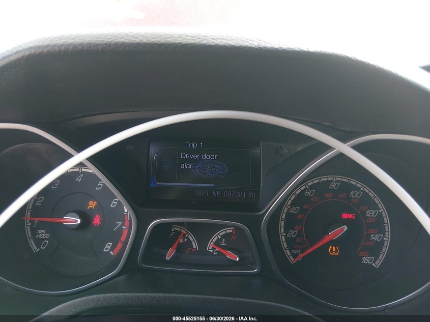 2013 Ford Focus st VIN 1FADP3L99DL216674 IAAI salvage auction — NORMAL WEAR, Clear (Georgia), sold $2,100 on 2026-07-09 (photo 7)