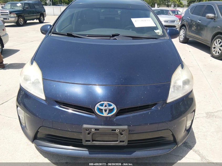 2013 Toyota Prius VIN JTDKN3DU9D0340682 IAAI salvage auction — NORMAL WEAR, Salvage Title, sold $25 on 2026-07-28 (photo 6)