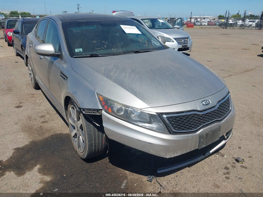 2013 Kia Optima VIN 5XXGR4A6XDG176072 IAAI salvage auction — NORMAL WEAR, Clear - Dealer Only (California), sold $400 on 2026-07-08 (photo 1)