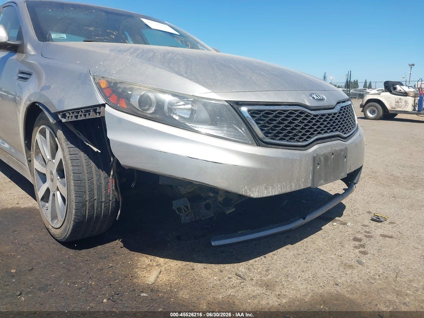 2013 Kia Optima VIN 5XXGR4A6XDG176072 IAAI salvage auction — NORMAL WEAR, Clear - Dealer Only (California), sold $400 on 2026-07-08 (photo 6)