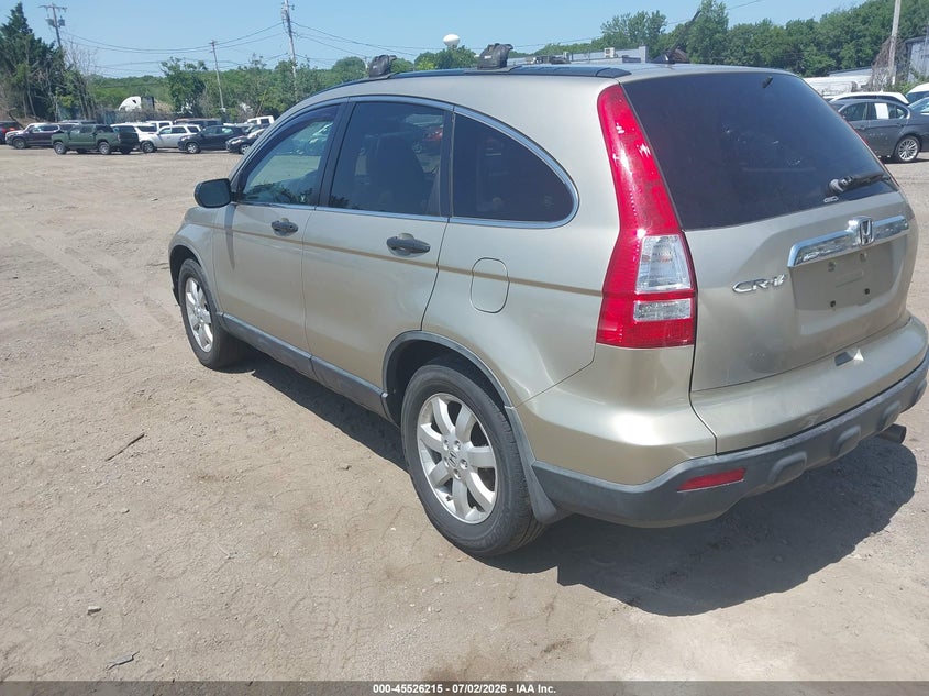 2007 Honda Cr-v VIN JHLRE48557C070993 IAAI salvage auction — NORMAL WEAR, Clear (Rhode Island), sold $2,050 on 2026-07-07 (photo 3)