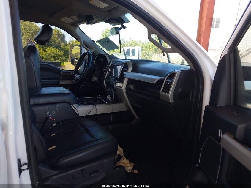 2020 Ford F250 VIN 1FT7W2BTXLEC37747 IAAI salvage auction — WATER/FLOOD, Certificate Of Destruction (Florida), sold $11,100 on 2026-07-27 (photo 5)