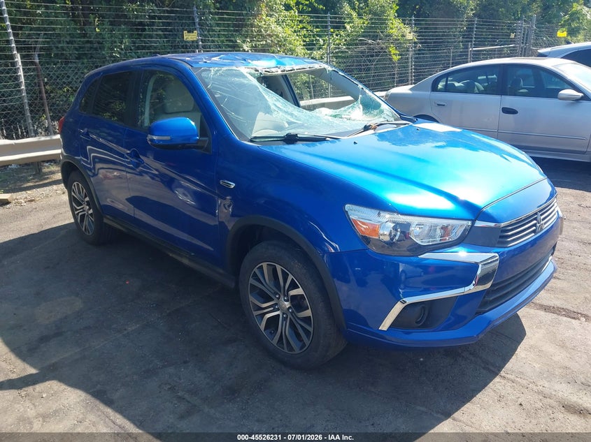 2017 Mitsubishi Outlander VIN JA4AP3AU3HZ010249 IAAI salvage auction — STORM DAMAGE, Salvage (North Carolina), sold $2,075 on 2026-07-30 (photo 1)
