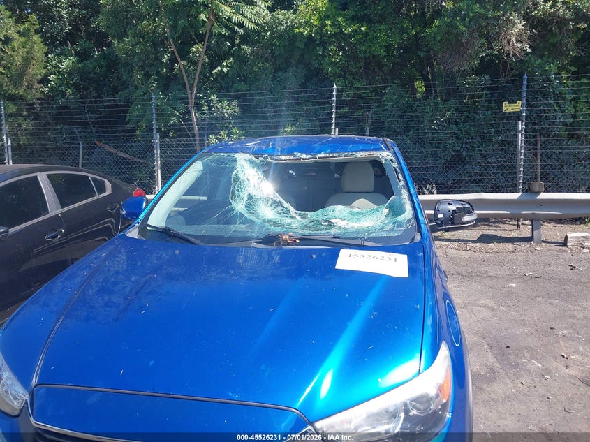 2017 Mitsubishi Outlander VIN JA4AP3AU3HZ010249 IAAI salvage auction — STORM DAMAGE, Salvage (North Carolina), sold $2,075 on 2026-07-30 (photo 6)