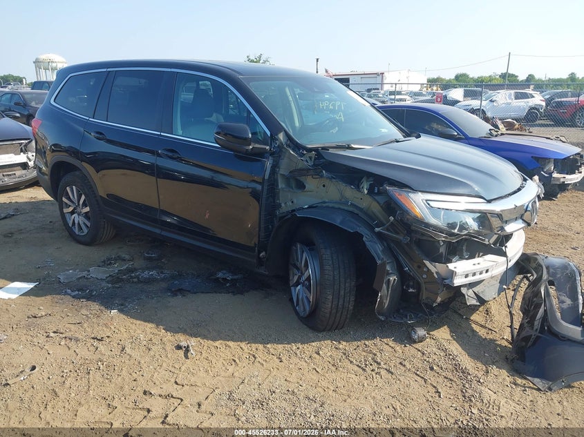 2022 Honda Pilot VIN 5FNYF6H5XNB087547 — IAAI salvage auction photo