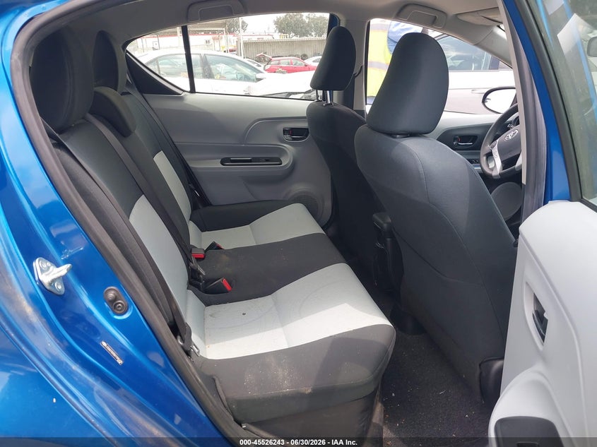 2013 Toyota Prius c VIN JTDKDTB35D1555435 IAAI salvage auction — UNKNOWN, Salvage Title - Dealer (California), sold $2,200 on 2026-07-22 (photo 8)