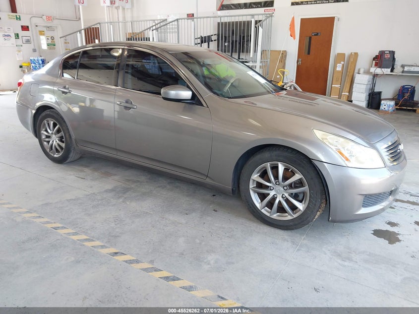 2009 Infiniti G37 VIN JNKCV61E49M302486 IAAI salvage auction — NORMAL WEAR, Clear (Virginia), sold $975 on 2026-07-24 (photo 1)