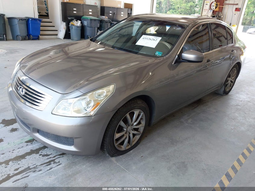2009 Infiniti G37 VIN JNKCV61E49M302486 IAAI salvage auction — NORMAL WEAR, Clear (Virginia), sold $975 on 2026-07-24 (photo 2)