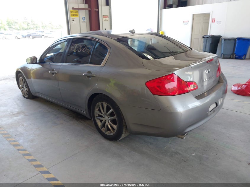 2009 Infiniti G37 VIN JNKCV61E49M302486 IAAI salvage auction — NORMAL WEAR, Clear (Virginia), sold $975 on 2026-07-24 (photo 3)