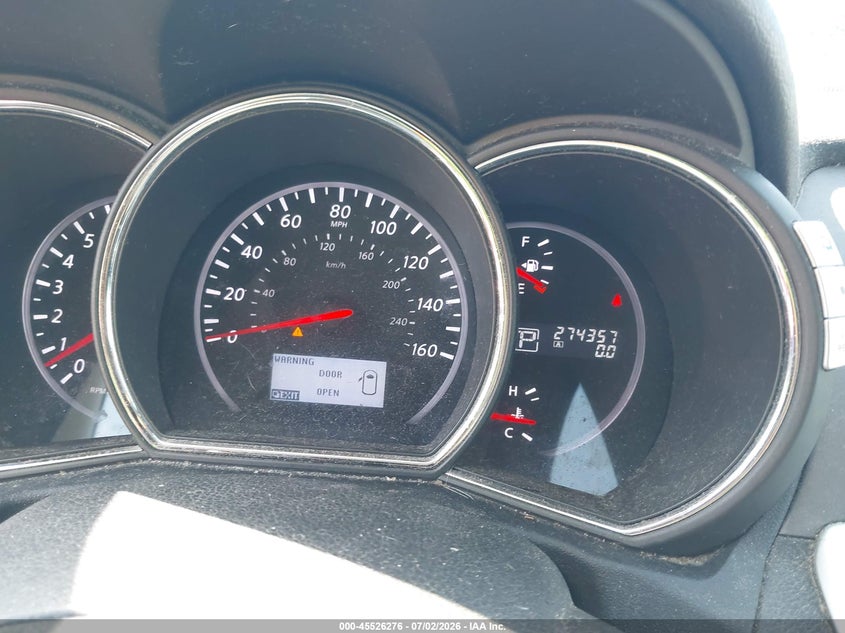 2011 Nissan Murano VIN JN8AZ1MW1BW178650 IAAI salvage auction — NORMAL WEAR, Clear (Massachusetts), sold $400 on 2026-07-17 (photo 7)
