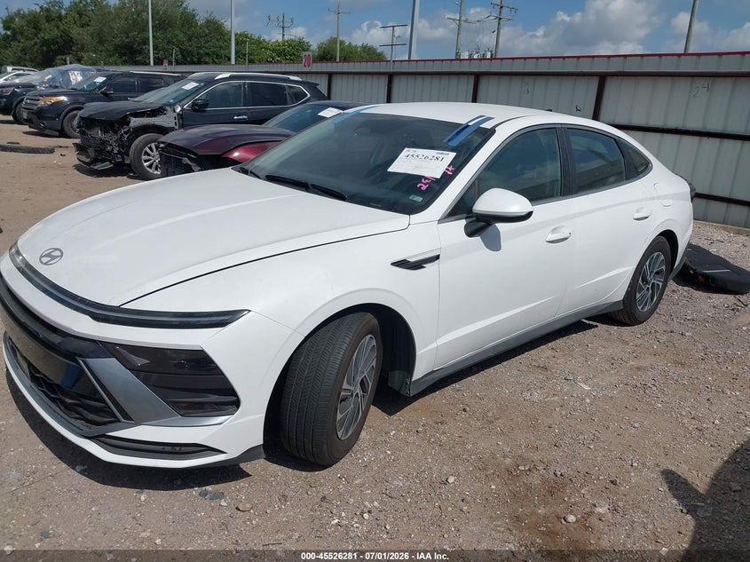 2026 Hyundai Sonata VIN KMHL24JJ2TA138901 IAAI salvage auction — WATER/FLOOD, Rebuildable (Florida), sold $7,650 on 2026-07-16 (photo 2)