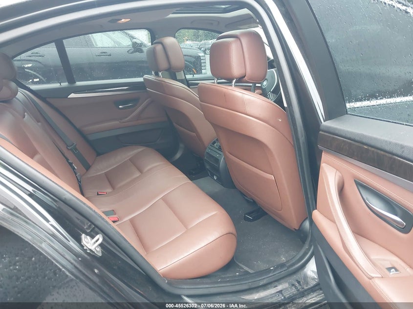 2013 BMW 5er VIN WBAXH5C55DDW12671 IAAI salvage auction — RIGHT FRONT, Salvage (Connecticut), sold $1,400 on 2026-07-23 (photo 8)