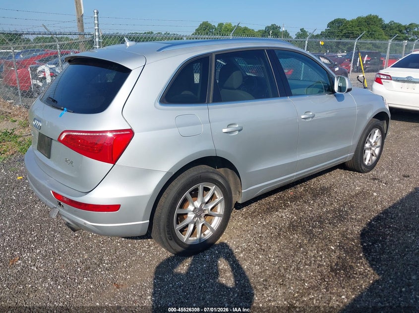 2012 Audi Q5 VIN WA1LFAFP4CA129616 IAAI salvage auction — NORMAL WEAR, Salvage (South Carolina), sold $500 on 2026-07-21 (photo 4)