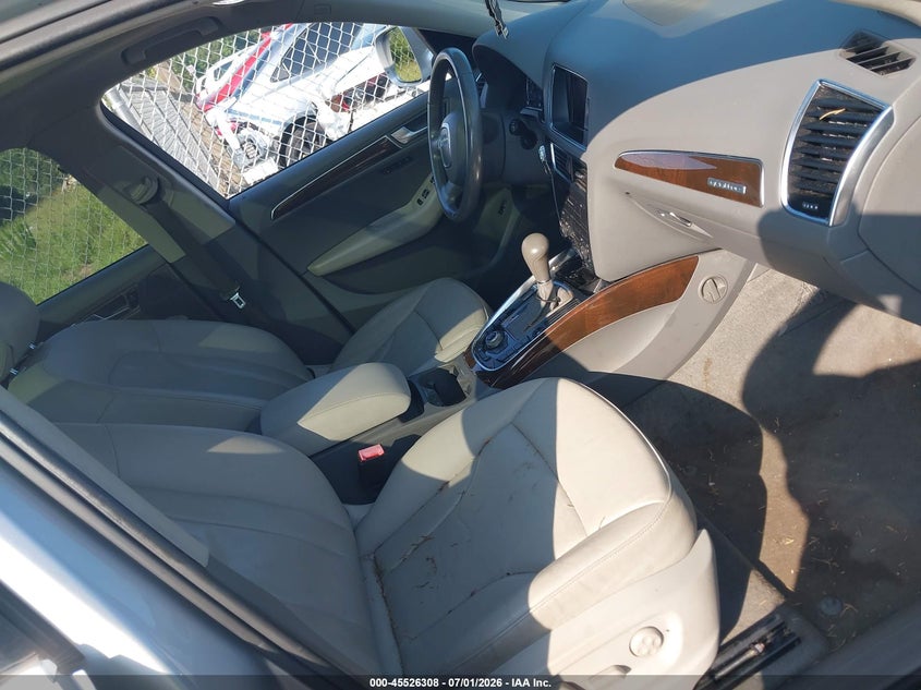 2012 Audi Q5 VIN WA1LFAFP4CA129616 IAAI salvage auction — NORMAL WEAR, Salvage (South Carolina), sold $500 on 2026-07-21 (photo 5)