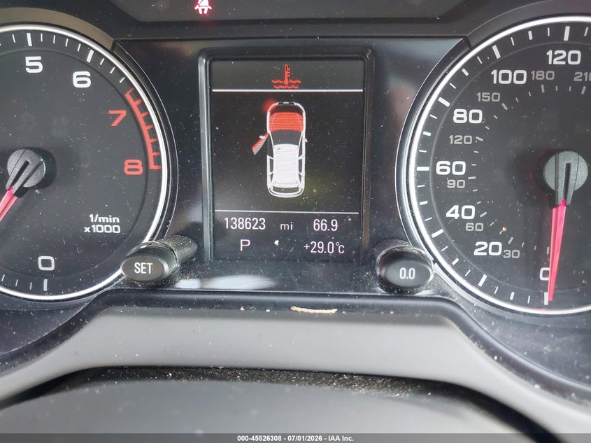 2012 Audi Q5 VIN WA1LFAFP4CA129616 IAAI salvage auction — NORMAL WEAR, Salvage (South Carolina), sold $500 on 2026-07-21 (photo 7)