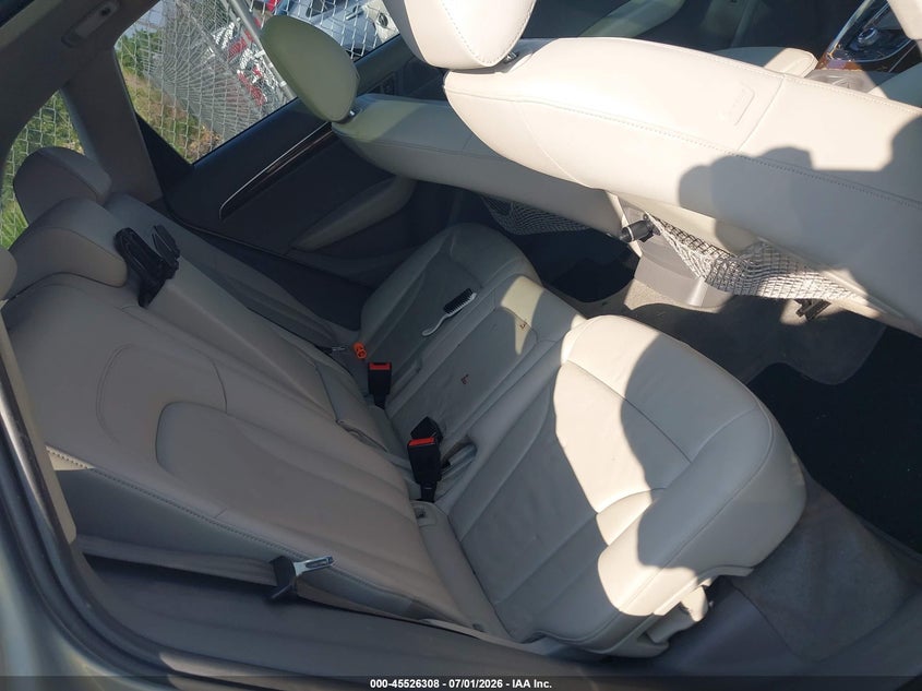 2012 Audi Q5 VIN WA1LFAFP4CA129616 IAAI salvage auction — NORMAL WEAR, Salvage (South Carolina), sold $500 on 2026-07-21 (photo 8)
