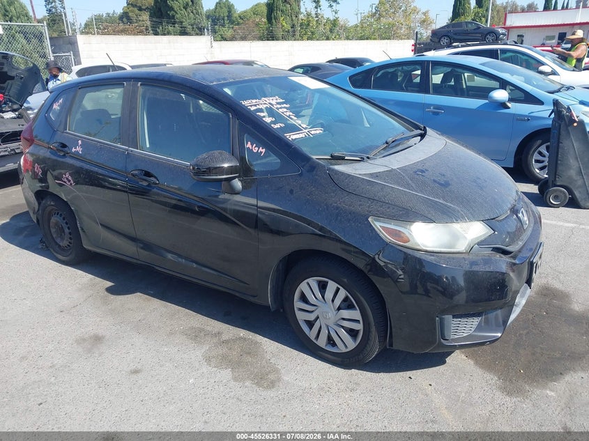 2016 Honda Fit VIN JHMGK5H54GX003957 IAAI salvage auction — FRONT END, Salvage (California), sold $425 on 2026-07-23 (photo 1)