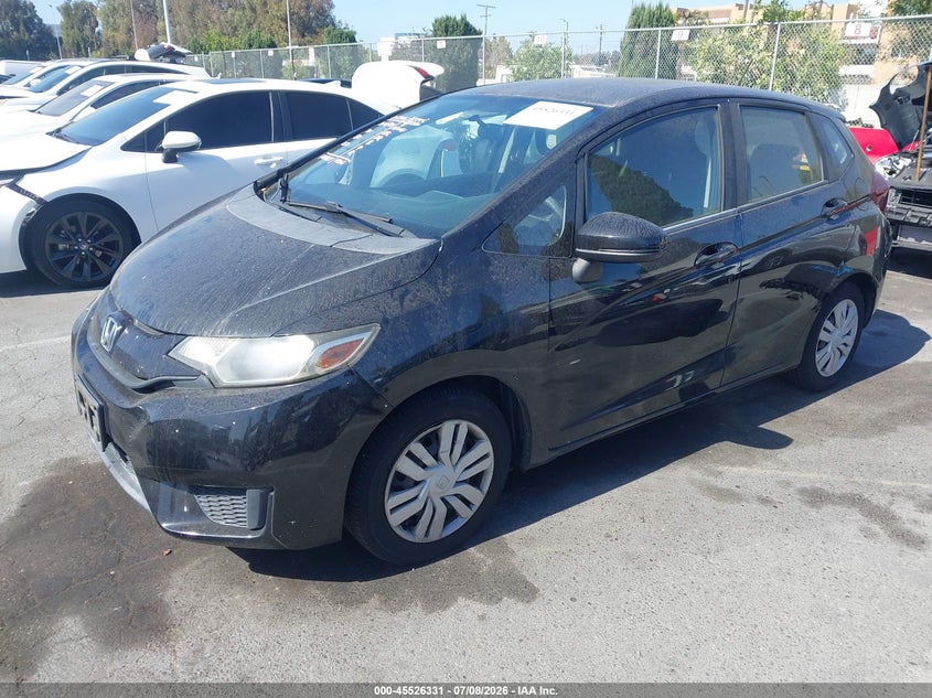 2016 Honda Fit VIN JHMGK5H54GX003957 IAAI salvage auction — FRONT END, Salvage (California), sold $425 on 2026-07-23 (photo 2)