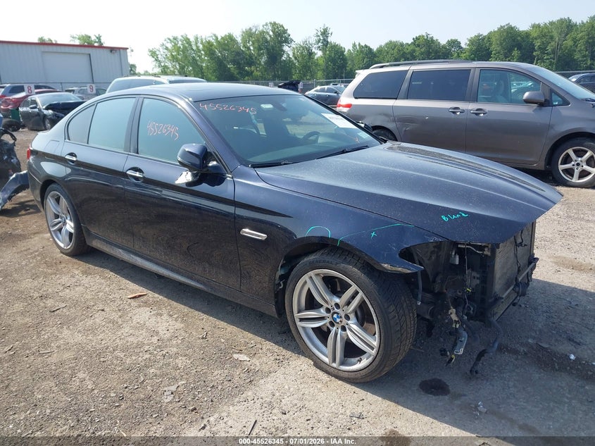 2015 BMW 5er VIN WBA5B3C54FD542239 IAAI salvage auction — FRONT END, Mv-907A (New York), sold $3,800 on 2026-08-01 (photo 1)