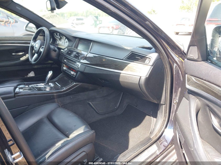 2015 BMW 5er VIN WBA5B3C54FD542239 IAAI salvage auction — FRONT END, Mv-907A (New York), sold $3,800 on 2026-08-01 (photo 5)