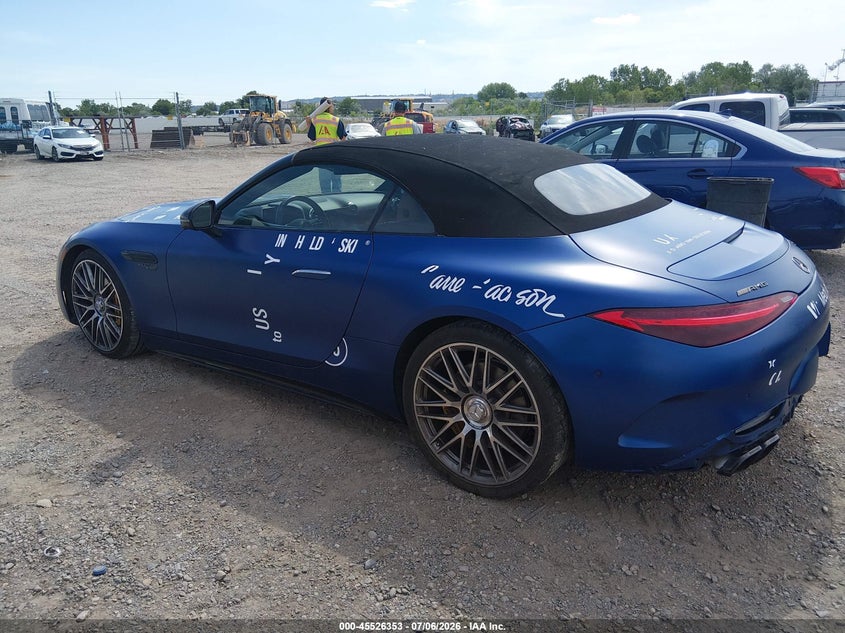 2022 Mercedes-benz VIN W1KVK8BB5NF008781 IAAI salvage auction — FRONT END, Wait Title, sold $43,500 on 2026-08-28 (photo 3)