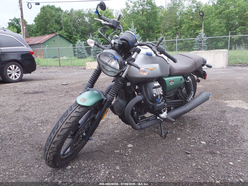 2021 Moto guzzi V7 VIN ZGUKZUA05MM000110 IAAI salvage auction — FRONT END, Salvage (Idaho), sold $675 on 2026-07-28 (photo 2)