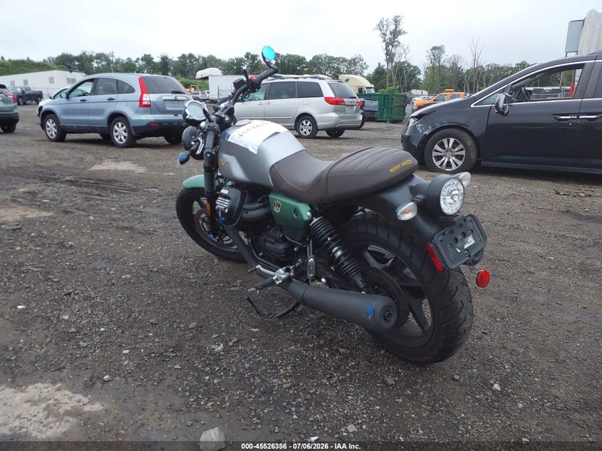 2021 Moto guzzi V7 VIN ZGUKZUA05MM000110 IAAI salvage auction — FRONT END, Salvage (Idaho), sold $675 on 2026-07-28 (photo 3)