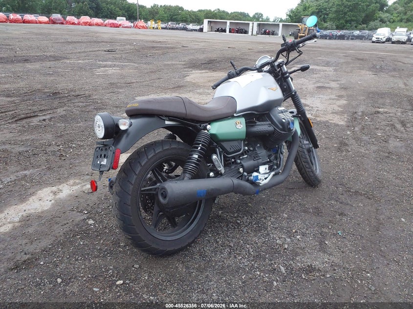 2021 Moto guzzi V7 VIN ZGUKZUA05MM000110 IAAI salvage auction — FRONT END, Salvage (Idaho), sold $675 on 2026-07-28 (photo 4)