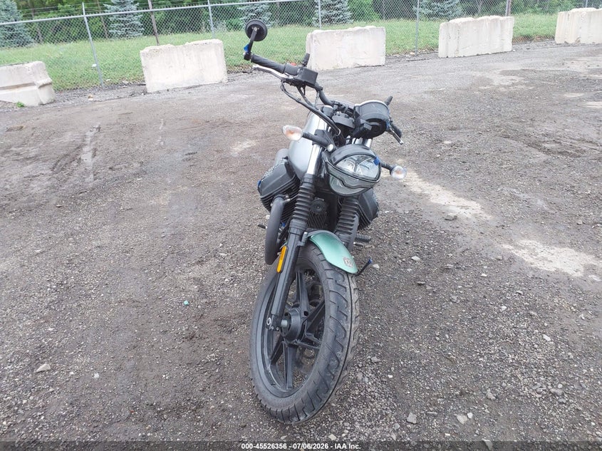 2021 Moto guzzi V7 VIN ZGUKZUA05MM000110 IAAI salvage auction — FRONT END, Salvage (Idaho), sold $675 on 2026-07-28 (photo 5)