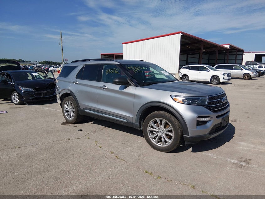 2021 Ford Explorer VIN 1FMSK8DH7MGA50226 — IAAI salvage auction photo