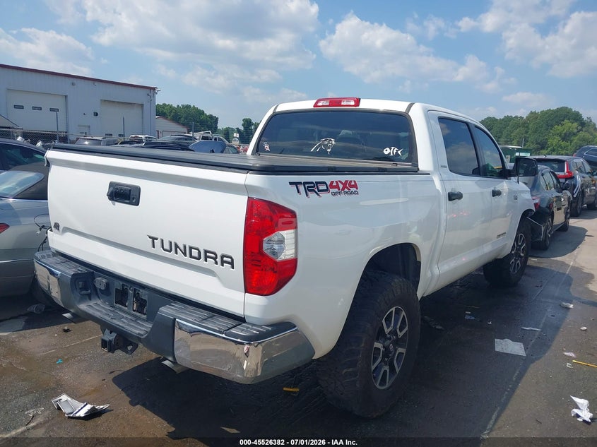 2017 Toyota Tundra VIN 5TFHW5F11HX671369 IAAI salvage auction — ROLLOVER, Salvage (North Carolina), sold $7,100 on 2026-07-23 (photo 4)