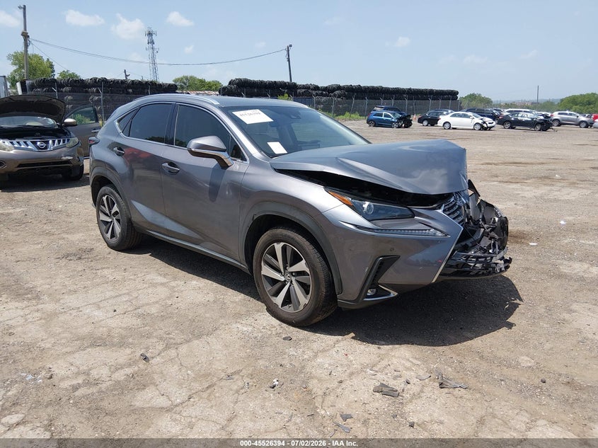 2020 Lexus Nx VIN JTJGARBZ3L2174257 — IAAI salvage auction photo