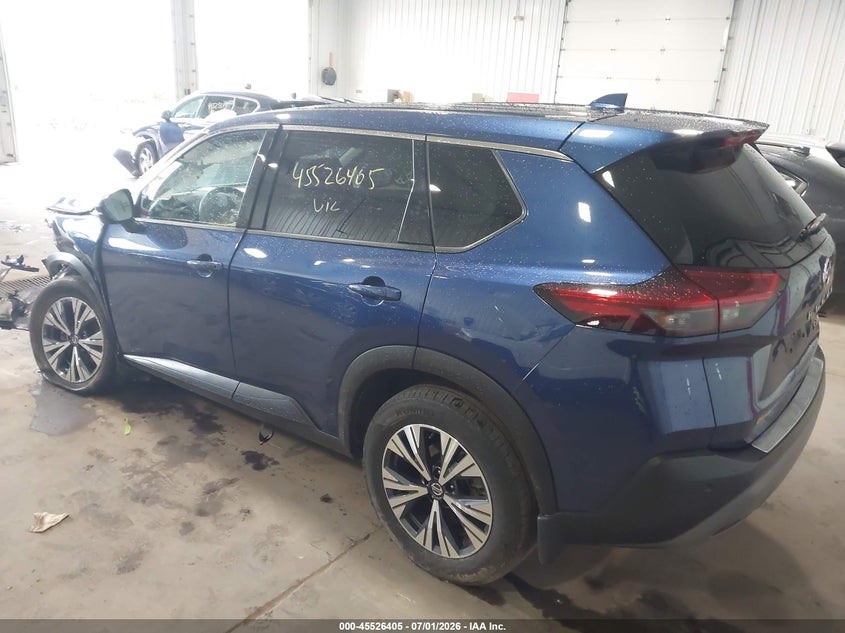 2021 Nissan Rogue VIN JN8AT3BB3MW227878 IAAI salvage auction — LEFT FRONT, Salvage (Minnesota), sold $5,250 on 2026-09-10 (photo 3)