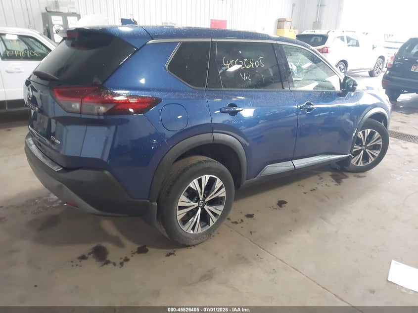 2021 Nissan Rogue VIN JN8AT3BB3MW227878 IAAI salvage auction — LEFT FRONT, Salvage (Minnesota), sold $5,250 on 2026-09-10 (photo 4)