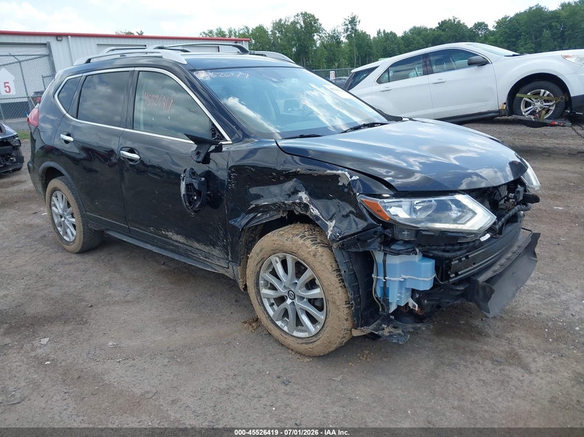 2019 Nissan Rogue VIN JN8AT2MV9KW393448 IAAI salvage auction — FRONT END, Mv-907A (New York), sold $2,550 on 2026-07-25 (photo 1)