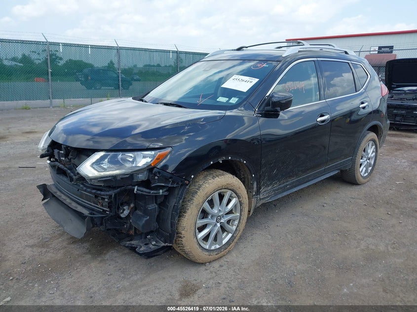 2019 Nissan Rogue VIN JN8AT2MV9KW393448 IAAI salvage auction — FRONT END, Mv-907A (New York), sold $2,550 on 2026-07-25 (photo 2)