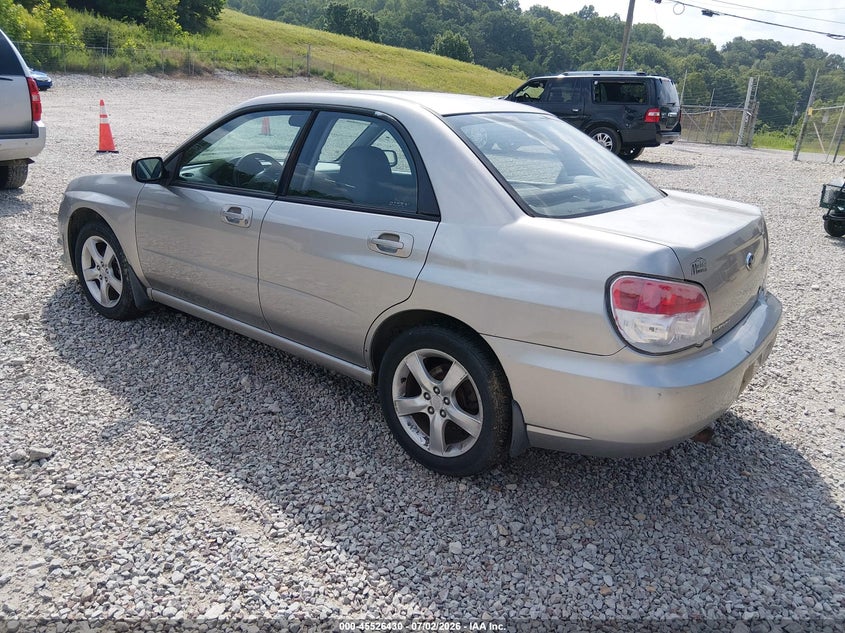 2007 Subaru Impreza VIN JF1GD61637H512202 IAAI salvage auction — RIGHT REAR, Original (Kentucky), sold $750 on 2026-07-14 (photo 3)