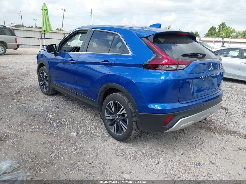 2025 Mitsubishi Eclipse cross VIN JA4ATWAA9SZ032573 IAAI salvage auction — FRONT END, Enterprise Vehicles Clear Only (Texas), sold $3,550 on 2026-07-09 (photo 3)