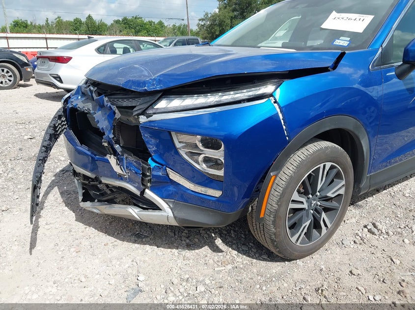 2025 Mitsubishi Eclipse cross VIN JA4ATWAA9SZ032573 IAAI salvage auction — FRONT END, Enterprise Vehicles Clear Only (Texas), sold $3,550 on 2026-07-09 (photo 6)