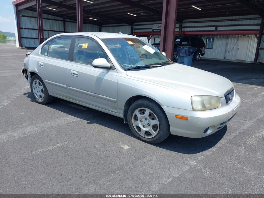 2003 Hyundai Elantra VIN KMHDN45D03U621706 IAAI salvage auction — BIOHAZARD/CHEMICAL, Salvage (Idaho), sold $25 on 2026-07-28 (photo 1)