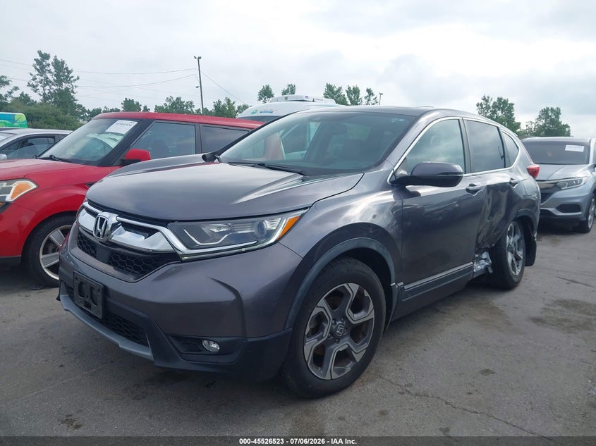 2018 Honda Cr-v VIN 7FARW2H8XJE090258 IAAI salvage auction — SIDE, Salvage (Ohio), sold $6,300 on 2026-07-28 (photo 2)