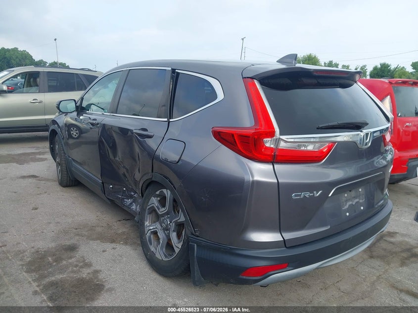2018 Honda Cr-v VIN 7FARW2H8XJE090258 IAAI salvage auction — SIDE, Salvage (Ohio), sold $6,300 on 2026-07-28 (photo 3)