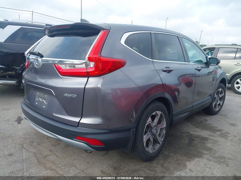 2018 Honda Cr-v VIN 7FARW2H8XJE090258 IAAI salvage auction — SIDE, Salvage (Ohio), sold $6,300 on 2026-07-28 (photo 4)