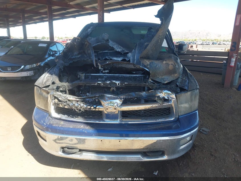 2010 Dodge Ram 1500 VIN 1D7RB1CT3AS115619 IAAI salvage auction — UNKNOWN, Salvage (Arizona), sold $400 on 2026-07-19 (photo 6)