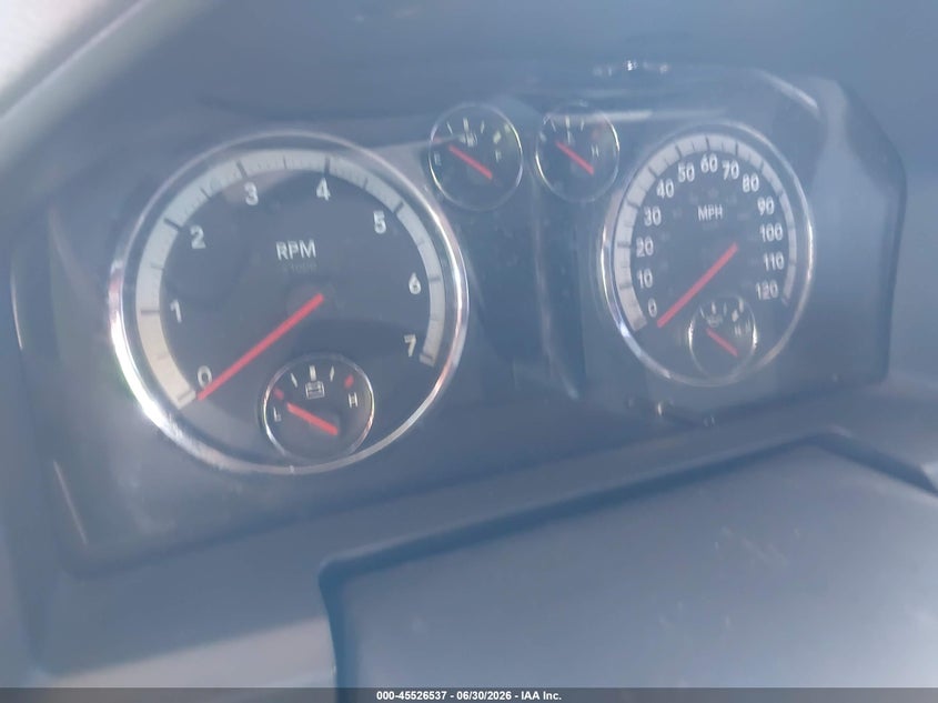 2010 Dodge Ram 1500 VIN 1D7RB1CT3AS115619 IAAI salvage auction — UNKNOWN, Salvage (Arizona), sold $400 on 2026-07-19 (photo 7)