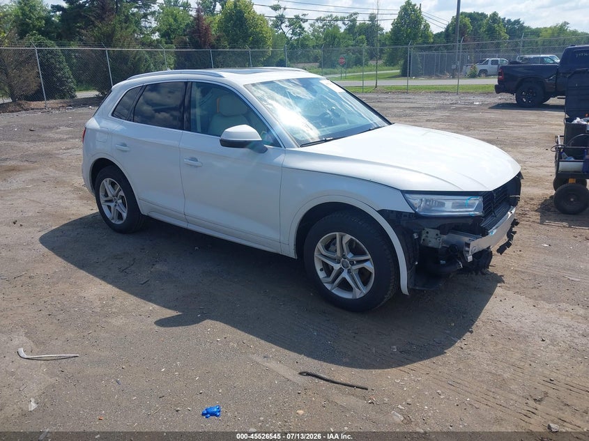 2019 Audi Q5 VIN WA1ANAFYXK2139174 IAAI salvage auction — FRONT END, Salvage Title, sold $7,200 on 2026-07-28 (photo 1)